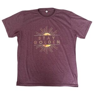 Stay Golden Maroon T-Shirt